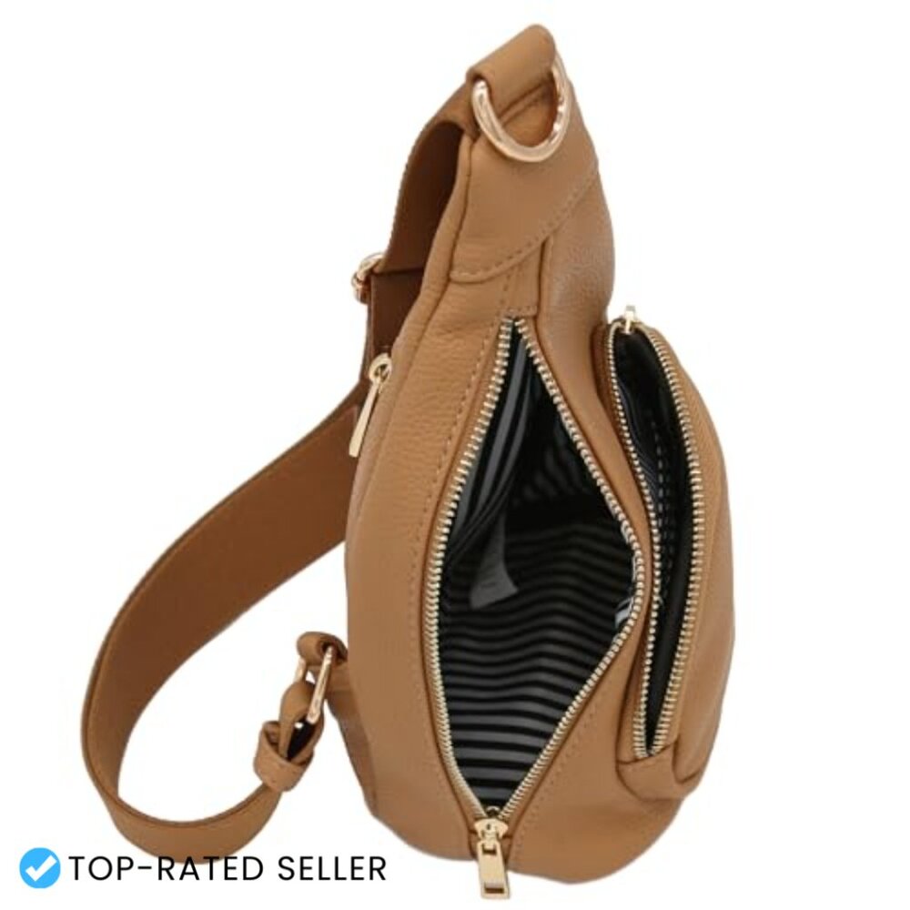 Compact Triangle Sling Bag Lightweight Adjustable… - image 6